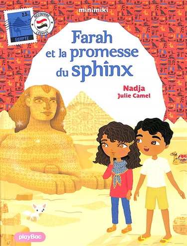 Couverture de Minimiki. Vol. 34. Farah et la promesse du sphinx par Nadja