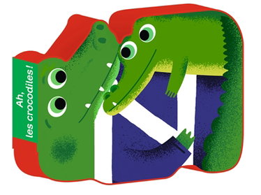 Couverture de Ah, les crocodiles !