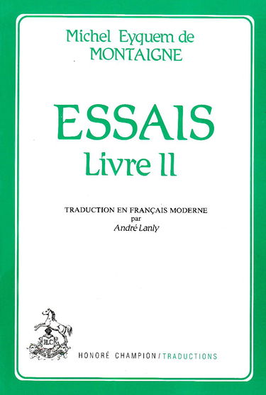 Essais, livre 2