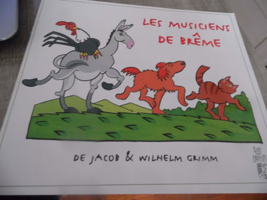 Couverture de Les musiciens de Brême