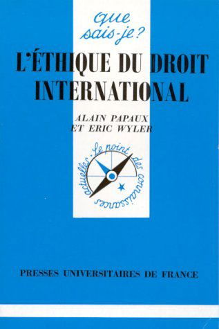 L'éthique du droit international