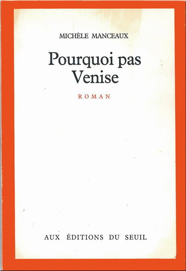 Couverture de Pourquoi pas Venise