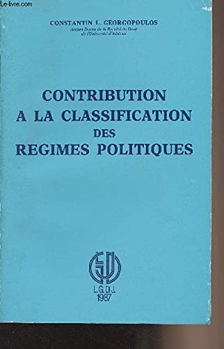 Contribution à la classification des régimes politiques