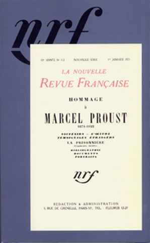 Hommage à Marcel Proust