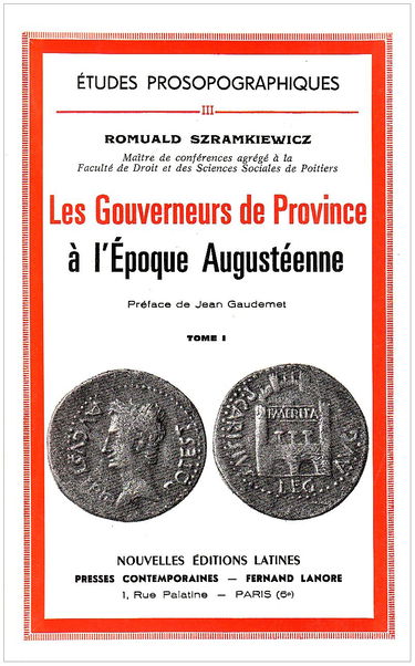 Gouverneurs de provinces, 2 volumes