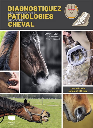 Couverture de Diagnostiquez les principales pathologies de votre cheval : une méthode simple et efficace
