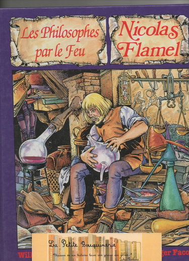 Couverture de Nicolas Flamel. Les philosophes par le feu