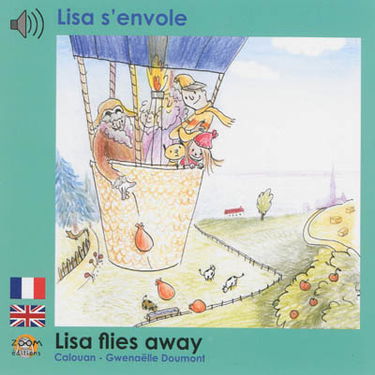 Lisa s'envole. Lisa flies away