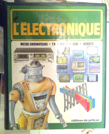 Couverture de L'Electronique par Odile Ricklin