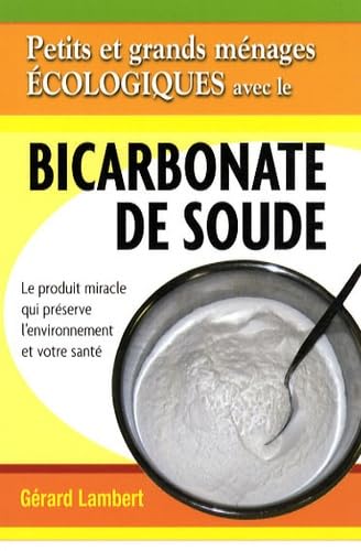 Petits et grands ménages écologiques avec le bicarbonate de soude