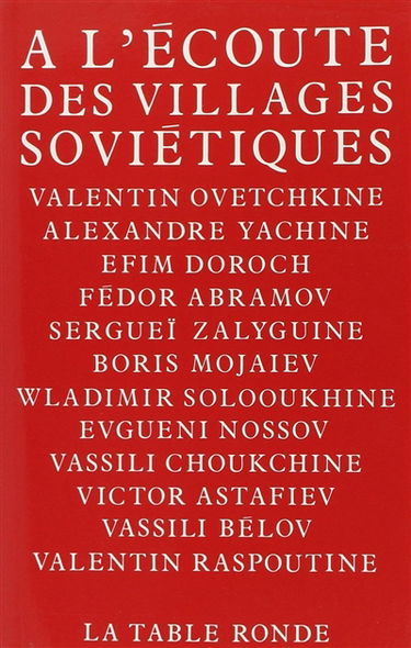 A l'écoute des villages soviétiques