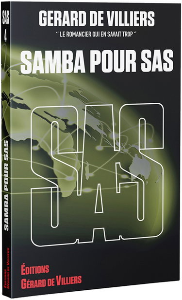Couverture de Samba pour SAS par Gérard de Villiers