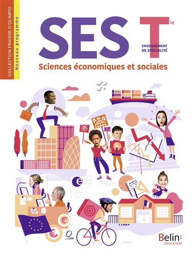 Couverture de SES, sciences économiques et sociales terminale, enseignement de spécialité : nouveau programme