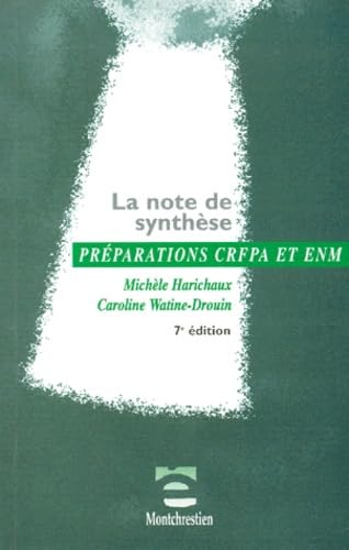 La note de synthèse