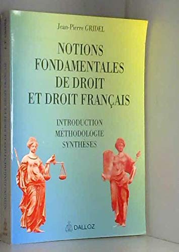 Notions fondamentales de droit et droit français