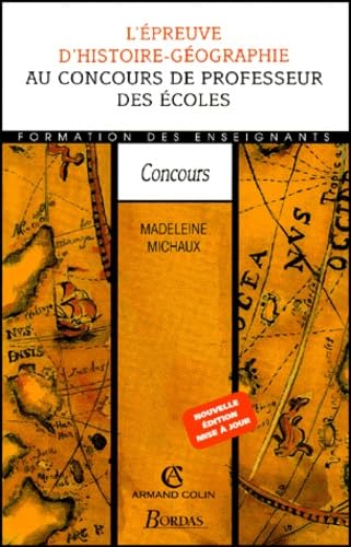 L'épreuve d'histoire-géographie au concours de professeur des écoles