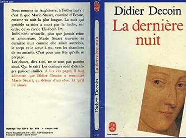 Couverture de La Dernière nuit (Le Livre de poche) par Didier Decoin
