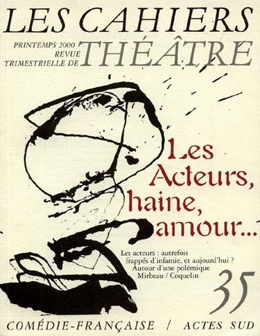 Cahiers de la Comédie-Française (Les), n° 35