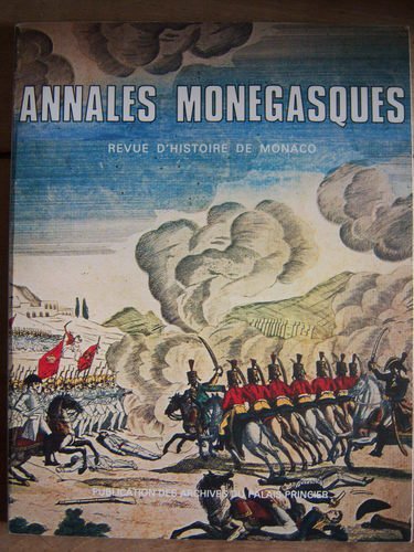 Couverture de Annales monégasques : revue d'histoire de Monaco, n° 4