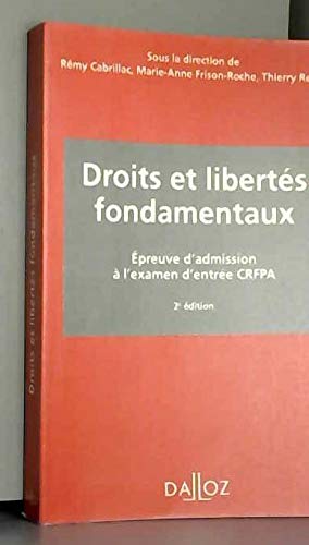 Droits et libertés fondamentaux