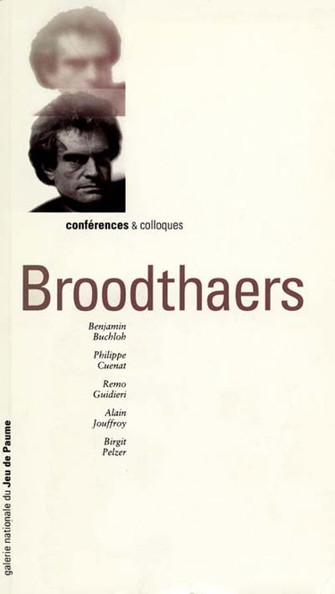 Couverture de Broodthaers