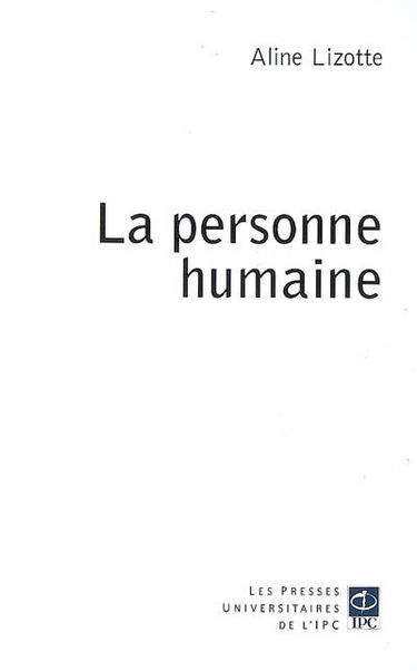 La personne humaine