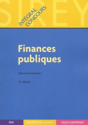 Finances publiques, 12e édition