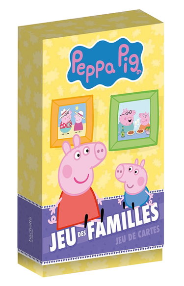 Peppa Pig : jeu des familles : jeu de cartes