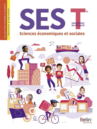 Couverture de SES, sciences économiques et sociales terminale, enseignement de spécialité : nouveau programme : format compact
