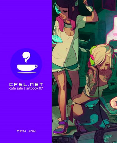 Couverture de CFSL.net : Café salé-artbook. Vol. 7