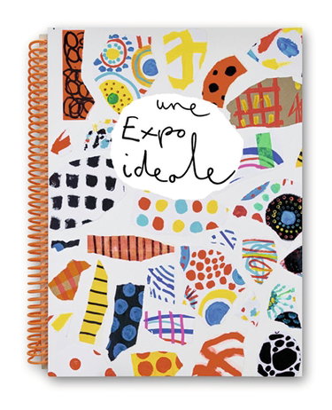 Couverture de Une expo idéale par Hervé Tullet