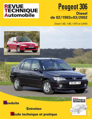 Couverture de Revue technique automobile, n° 114. Peugeot 306 diesel par ETAI