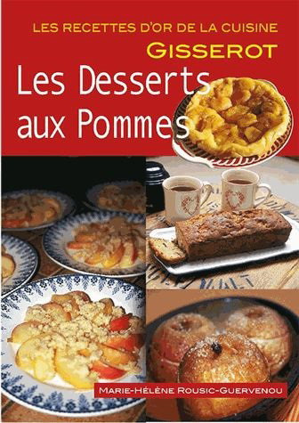 Couverture de Les desserts aux pommes