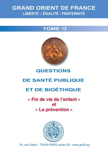 QUESTIONS DE SANTE PUBLIQUE ET DE BIOETHIQUE N°13