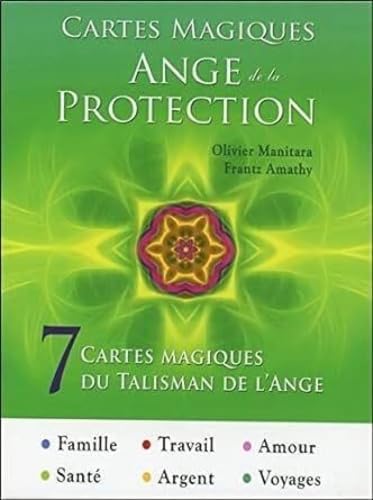Cartes Magiques Ange de la Protection: Cartes Magiques du talisman de l'ange