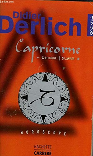 Horoscope 1996 : Capricorne