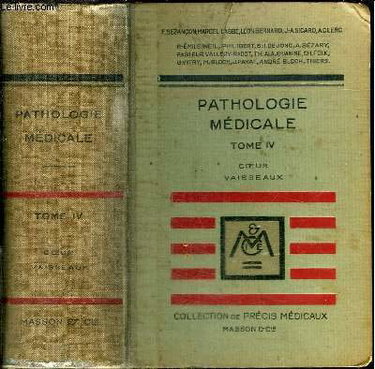 Couverture de PRECIS DE PATHOLOGIE MEDICALE Tome 4, coeur et vaisseaux