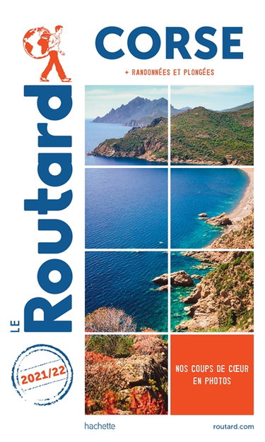 Couverture de Corse + randonnées et plongées : 2021-2022 par Philippe Gloaguen