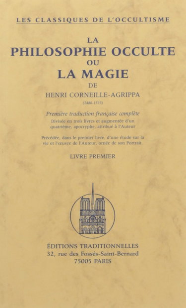 Couverture de La philosophie occulte ou La magie. Vol. 1. Livre premier