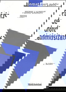 Précis de droit administratif