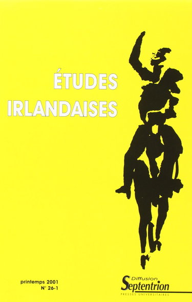 Revue Etudes irlandaises N 26 - 1