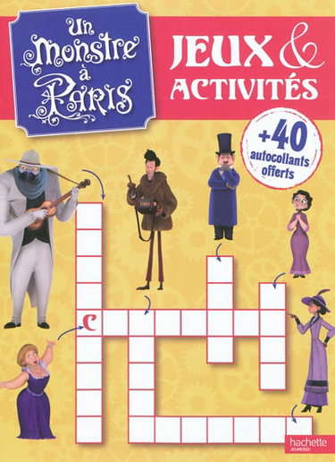 Couverture de Un monstre à Paris : jeux & activités