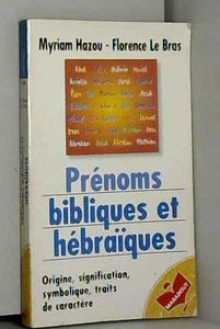 Prénoms bibliques et hébraïques
