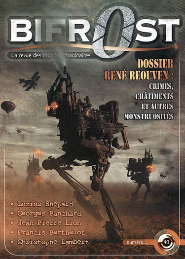 Bifrost, n° 40. René Reouven : crimes, châtiments et autres monstruosités