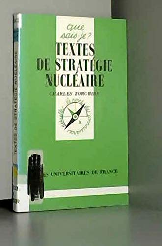 Textes de stratégie nucléaire