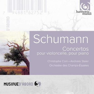 Couverture de Schumann : Concerto pour violoncelle et orchestre - Concerto pour piano et orchestre