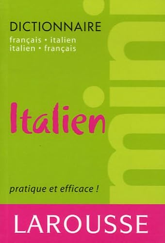 Mini-dictionnaire français-italien et italien-français