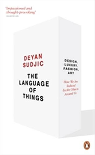Couverture de The language of things