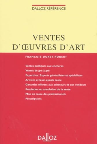 Vente d'oeuvres d'art et d'objets de collection