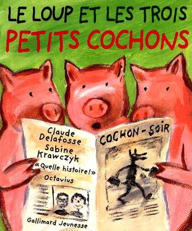Le loup et les trois petits cochons